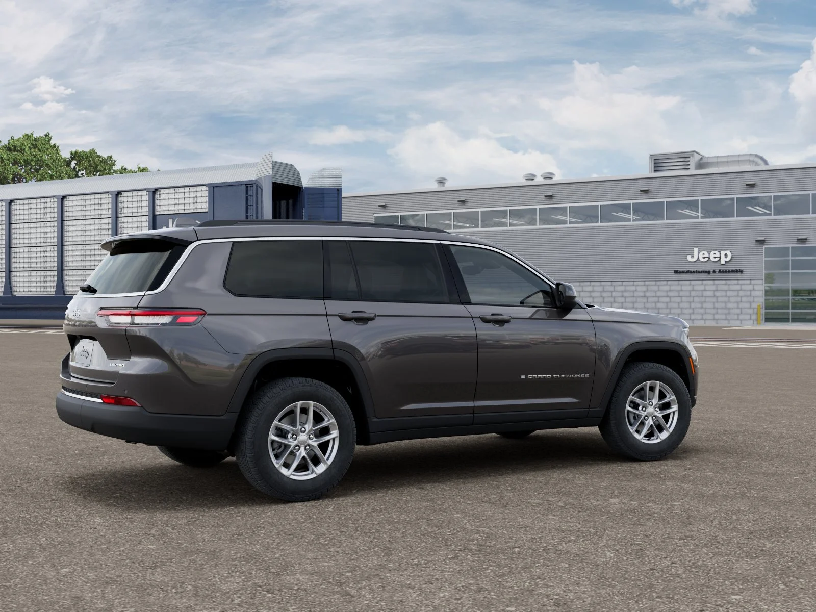 New 2026 Baltic Gray Metallic Clear-Coat Exterior Paint Jeep Laredo image 4