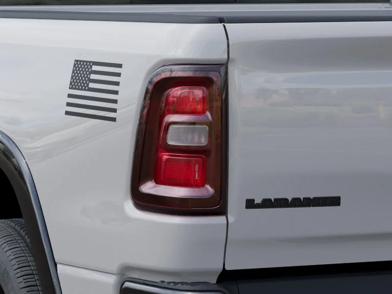 New 2026 Bright White Clear-Coat Exterior Paint RAM Laramie image 35