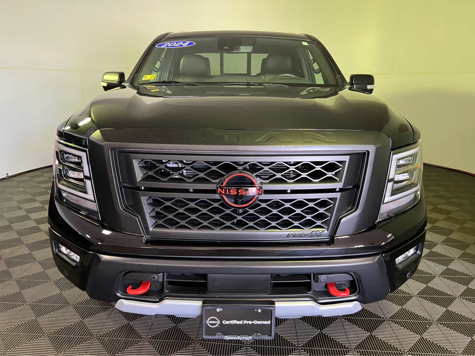 Certified Used 2024 Super Black Nissan PRO-4X image 2