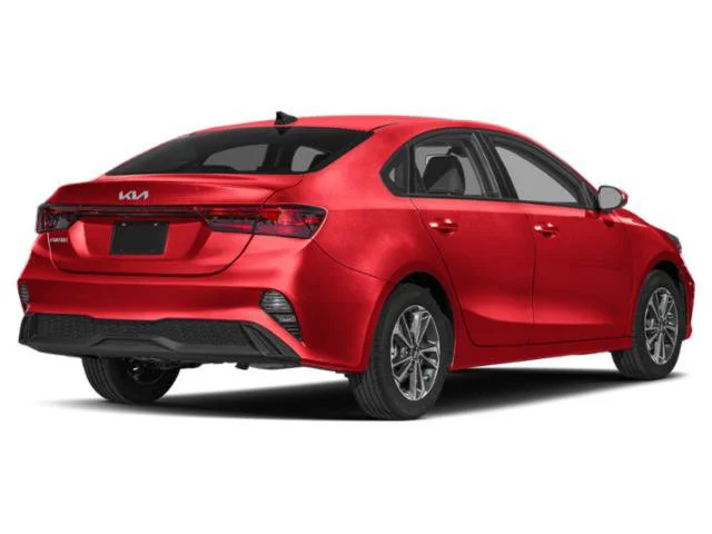 Used 2024 Currant Red Kia LXS image 3