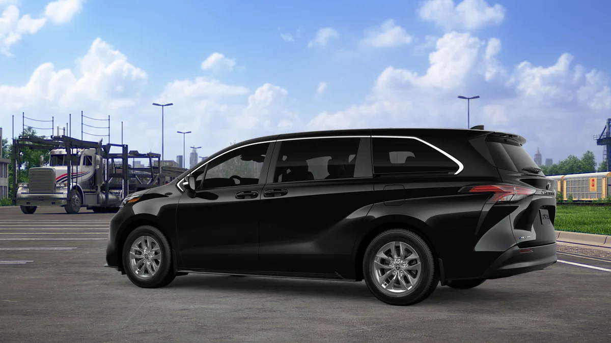 New 2026 Midnight Black Metallic Toyota LE image 5