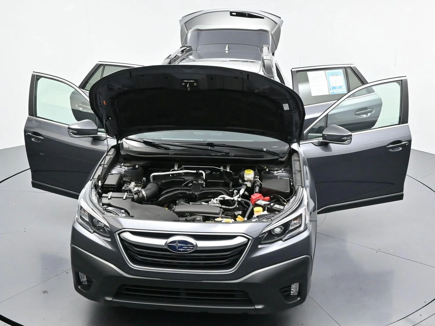 Used 2022 Magnetite Gray Metallic Subaru Premium image 33