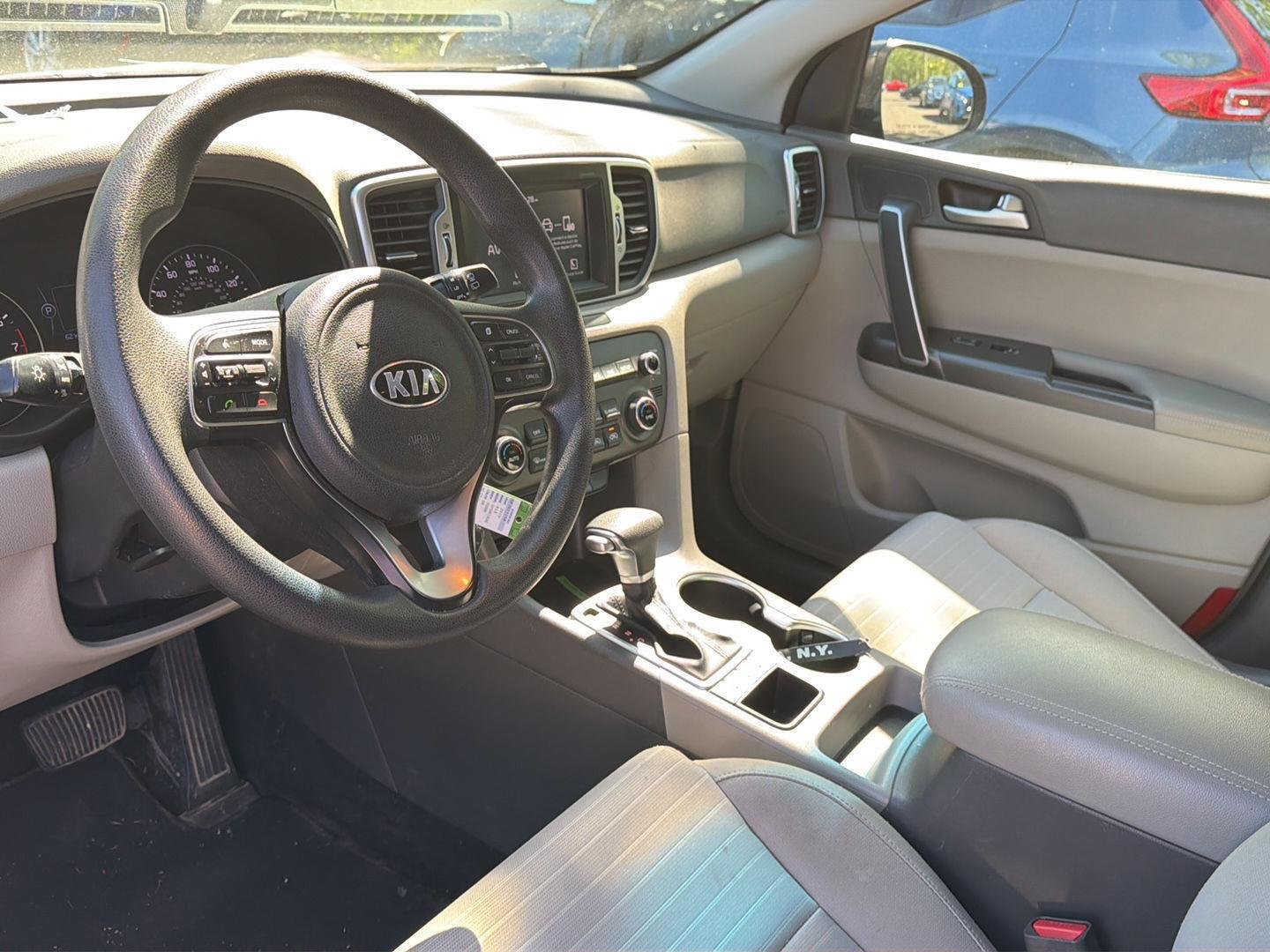 Used 2019 Black Cherry Kia LX image 2