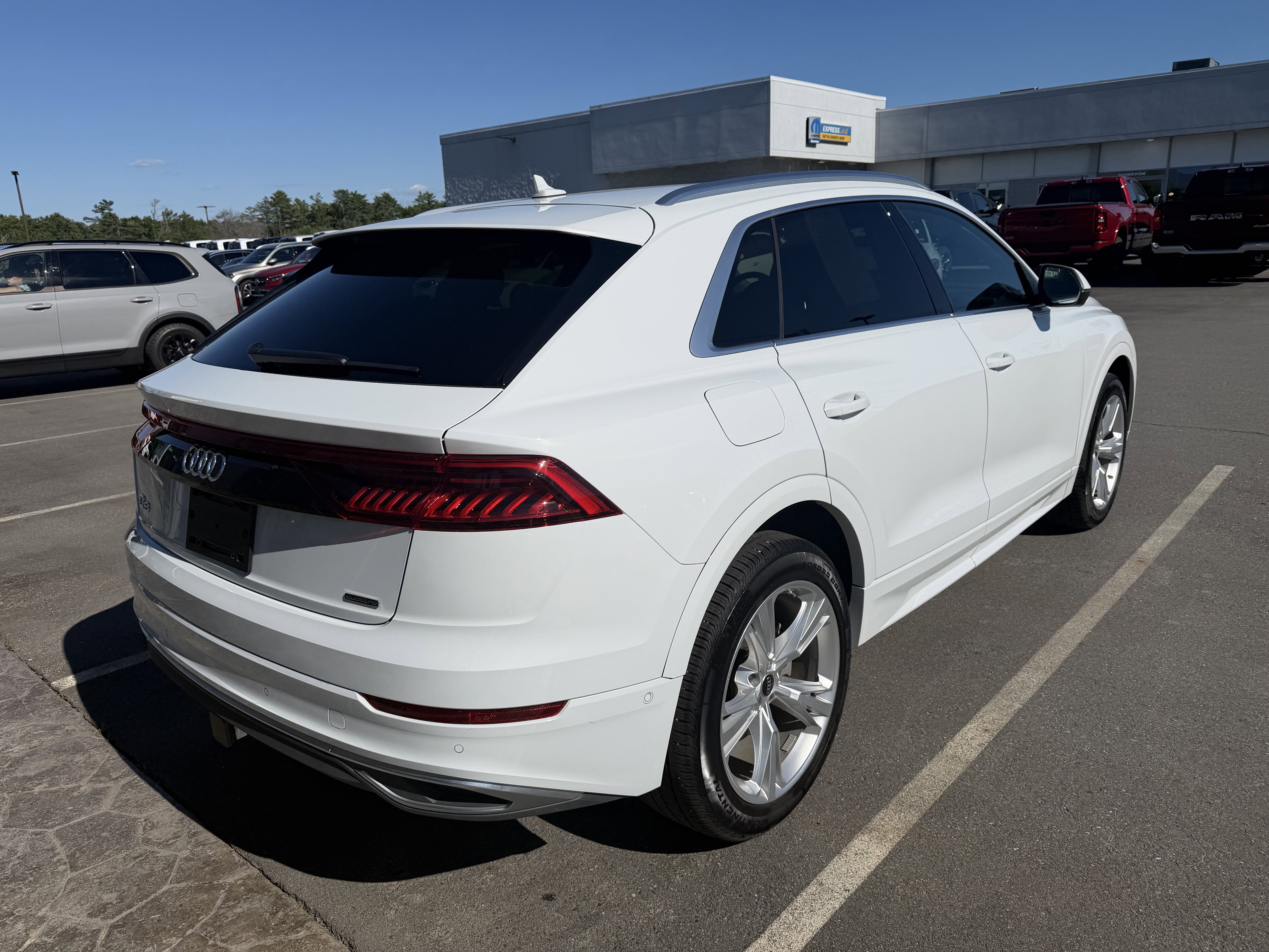 Used 2023 White Audi Premium Plus image 4