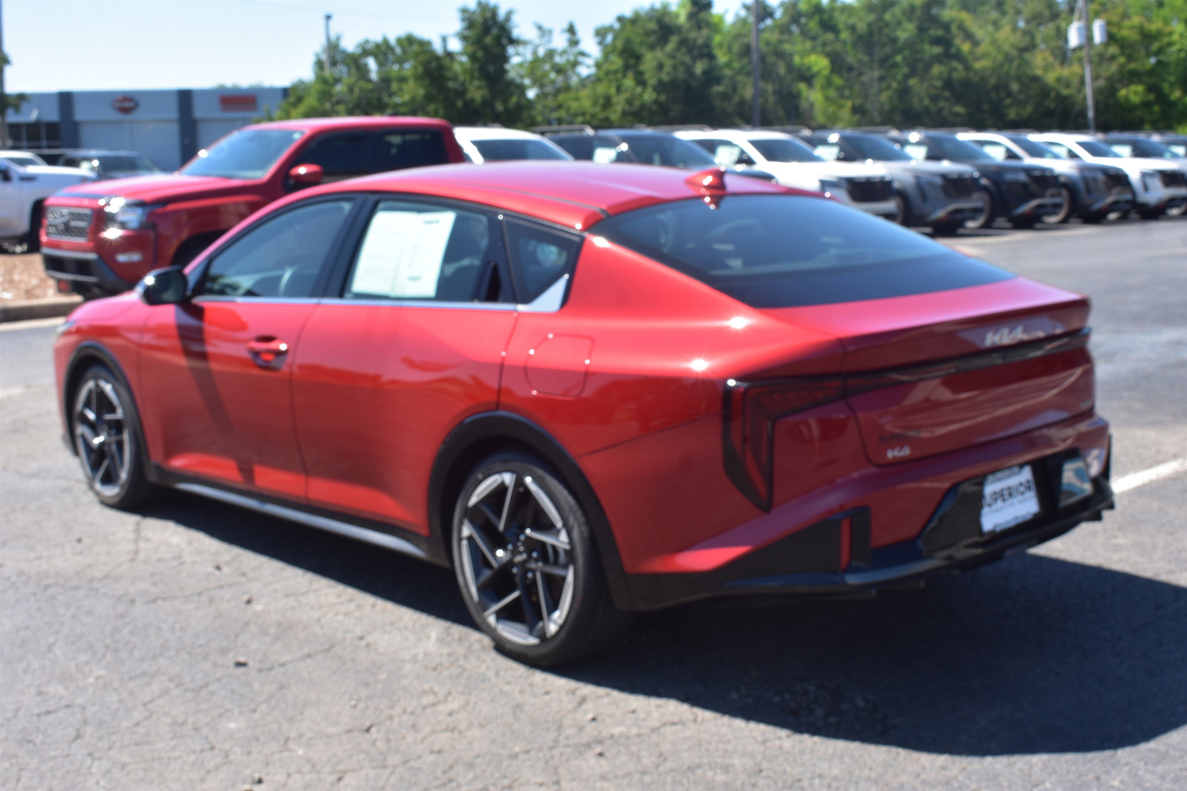 Used 2025 Currant Red Kia GT-Line image 9