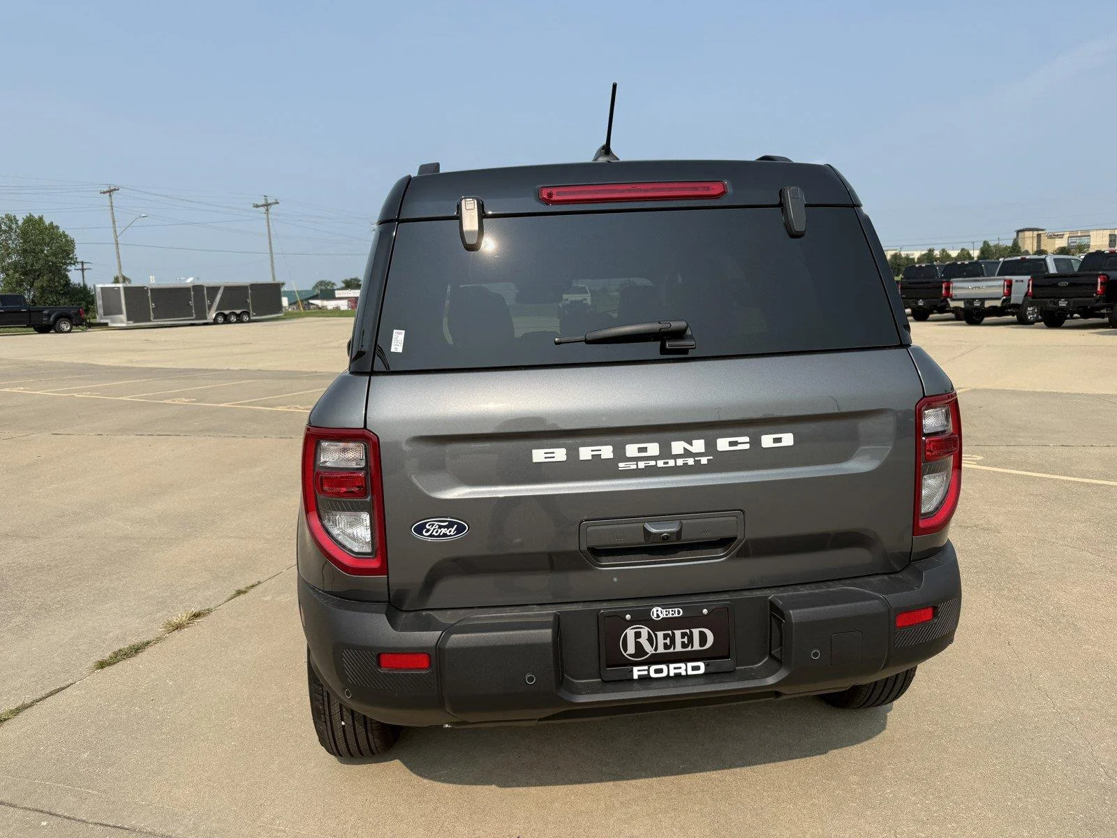 New 2026 Carbonized Gray Metallic Ford Outer Banks® image 8