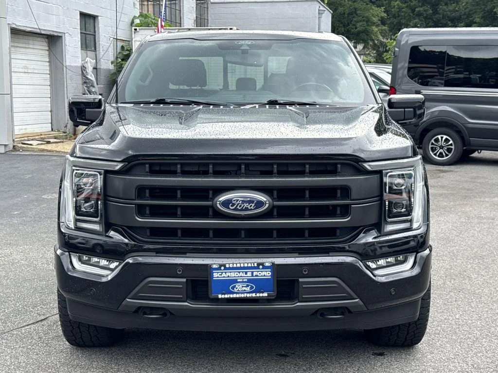 Used 2022 Agate Black Metallic Ford Lariat image 2