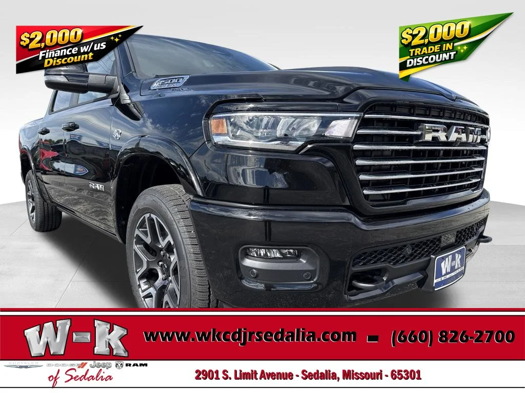 New 2027 Black Ram Laramie image 3