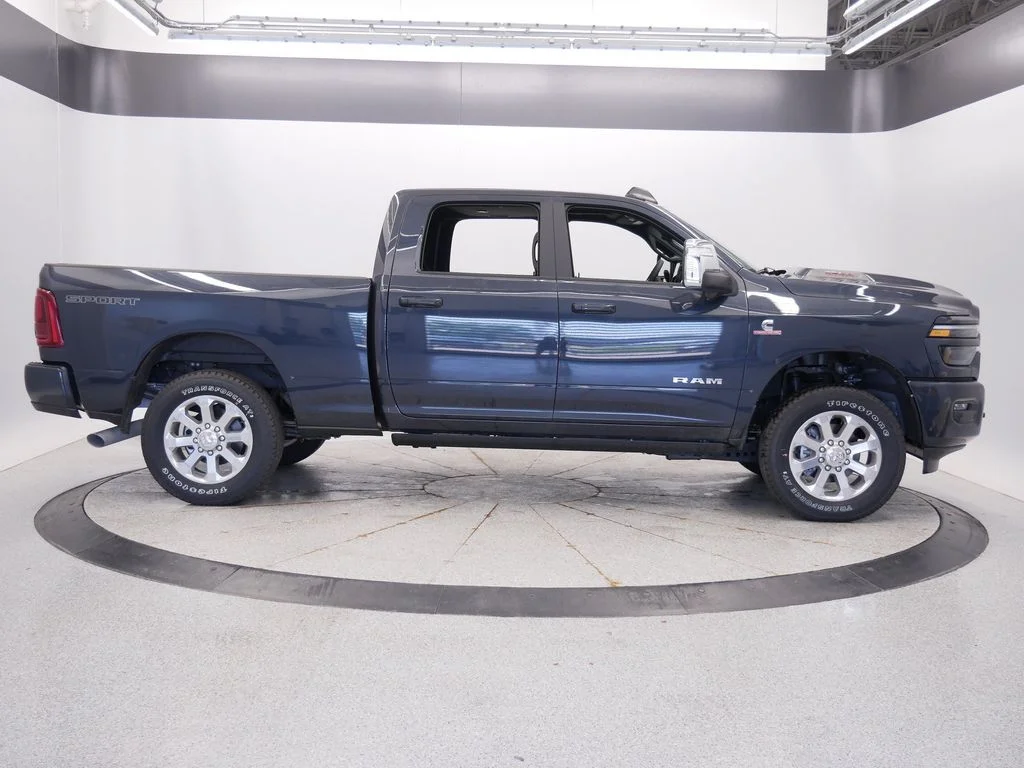 New 2026 Forged Blue Metallic Exterior Paint Ram Laramie image 8
