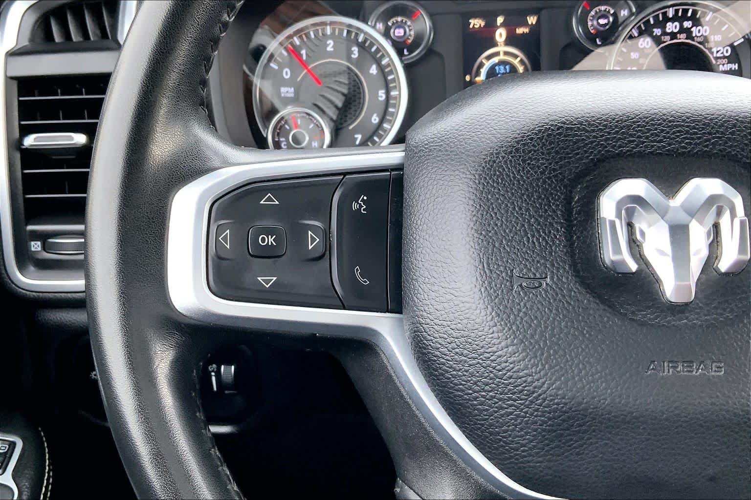 Used 2024 Bright White Clearcoat Ram Big Horn image 23
