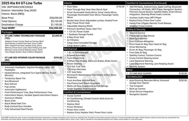 New 2025 Gray Kia GT-Line Turbo image 47