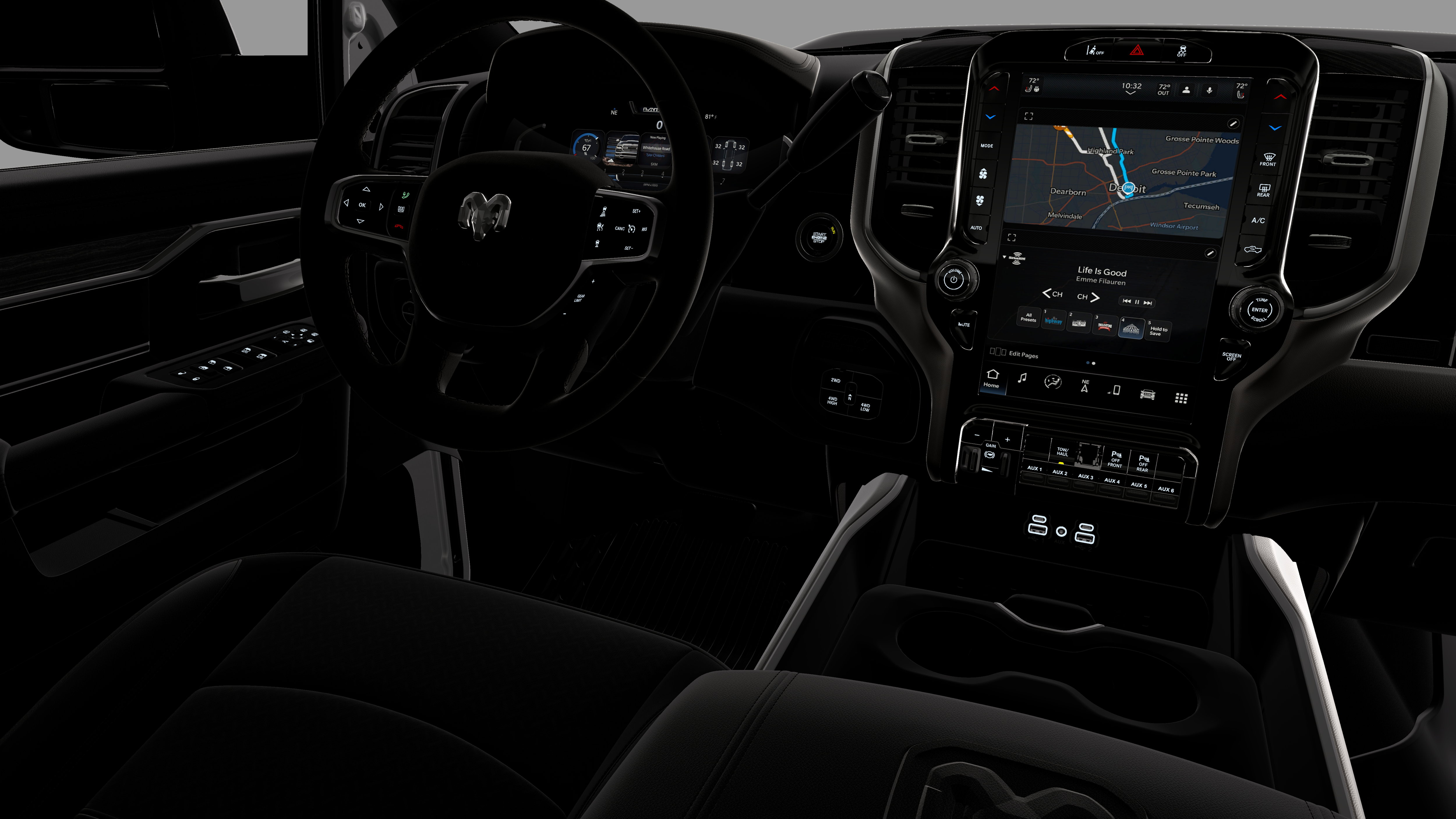 New 2026 Silver-Zynith Exterior Paint RAM Laramie image 35