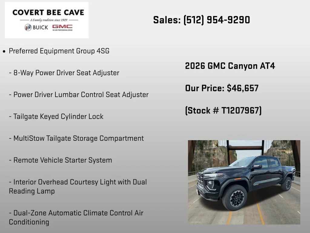 2026 GMC Canyon AT4 - Photo 6