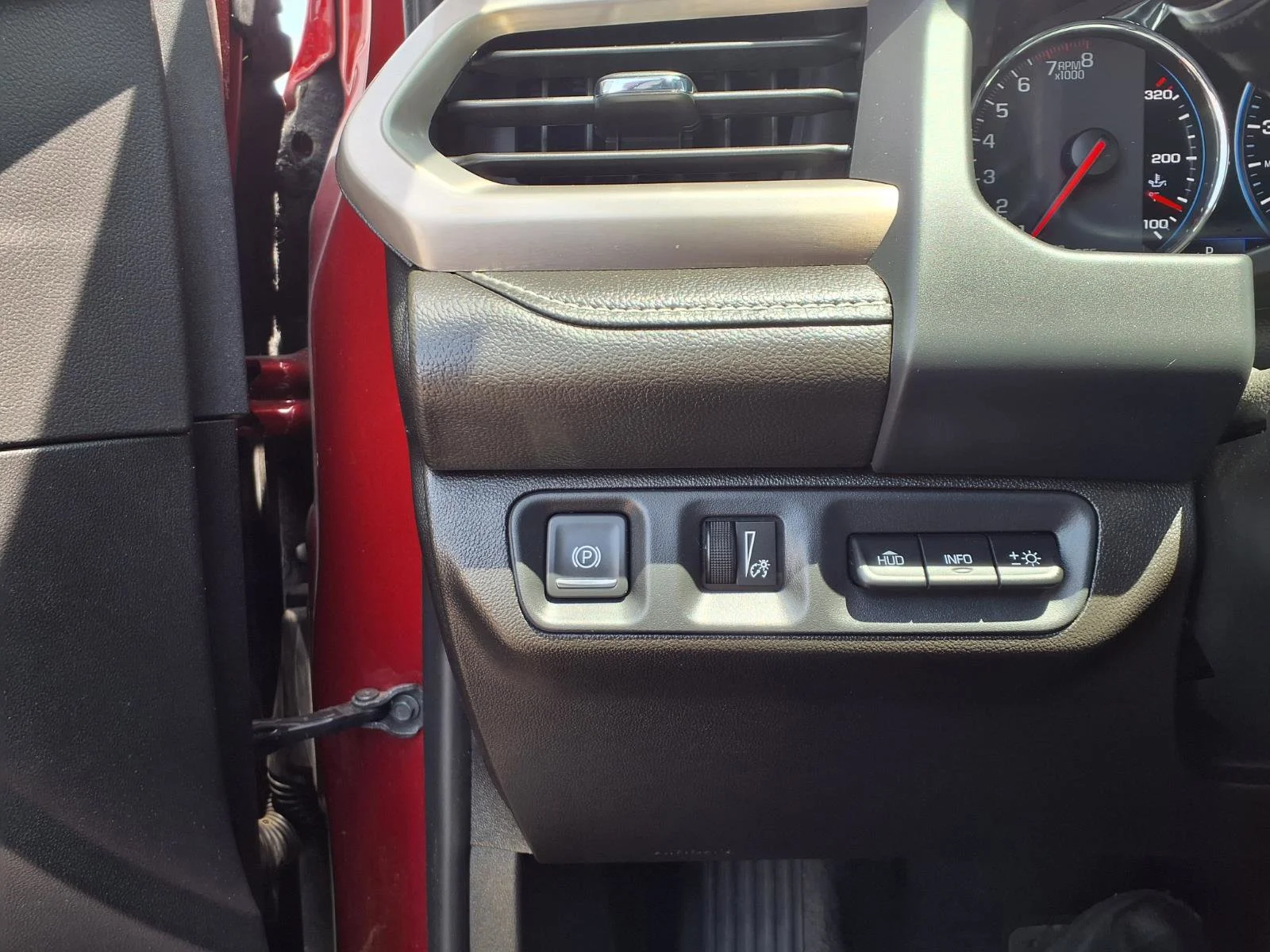 Used 2023 Volcanic Red Tintcoat GMC Denali image 14