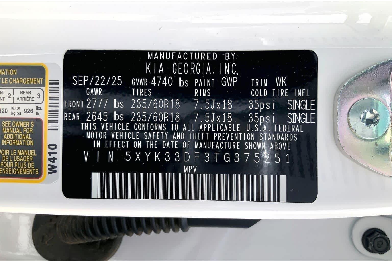 Certified Used 2026 Glacial White Kia EX image 57
