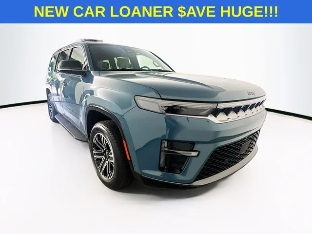 New 2026 Steel Blue Exterior Paint Jeep Grand Wagoneer image 1