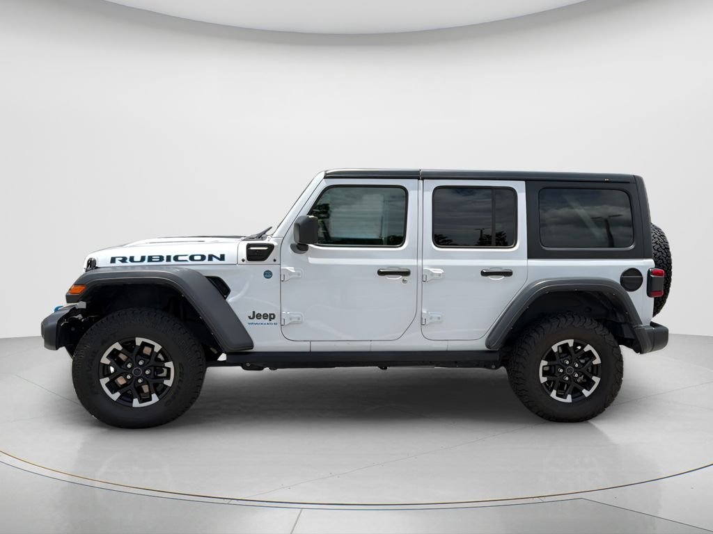 Used 2024 White Jeep Rubicon 4xe image 8
