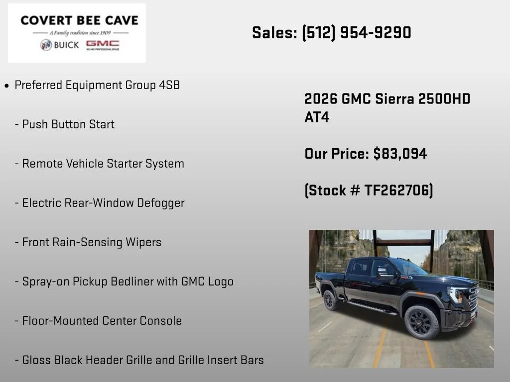 2026 GMC Sierra 2500HD AT4 - Photo 12