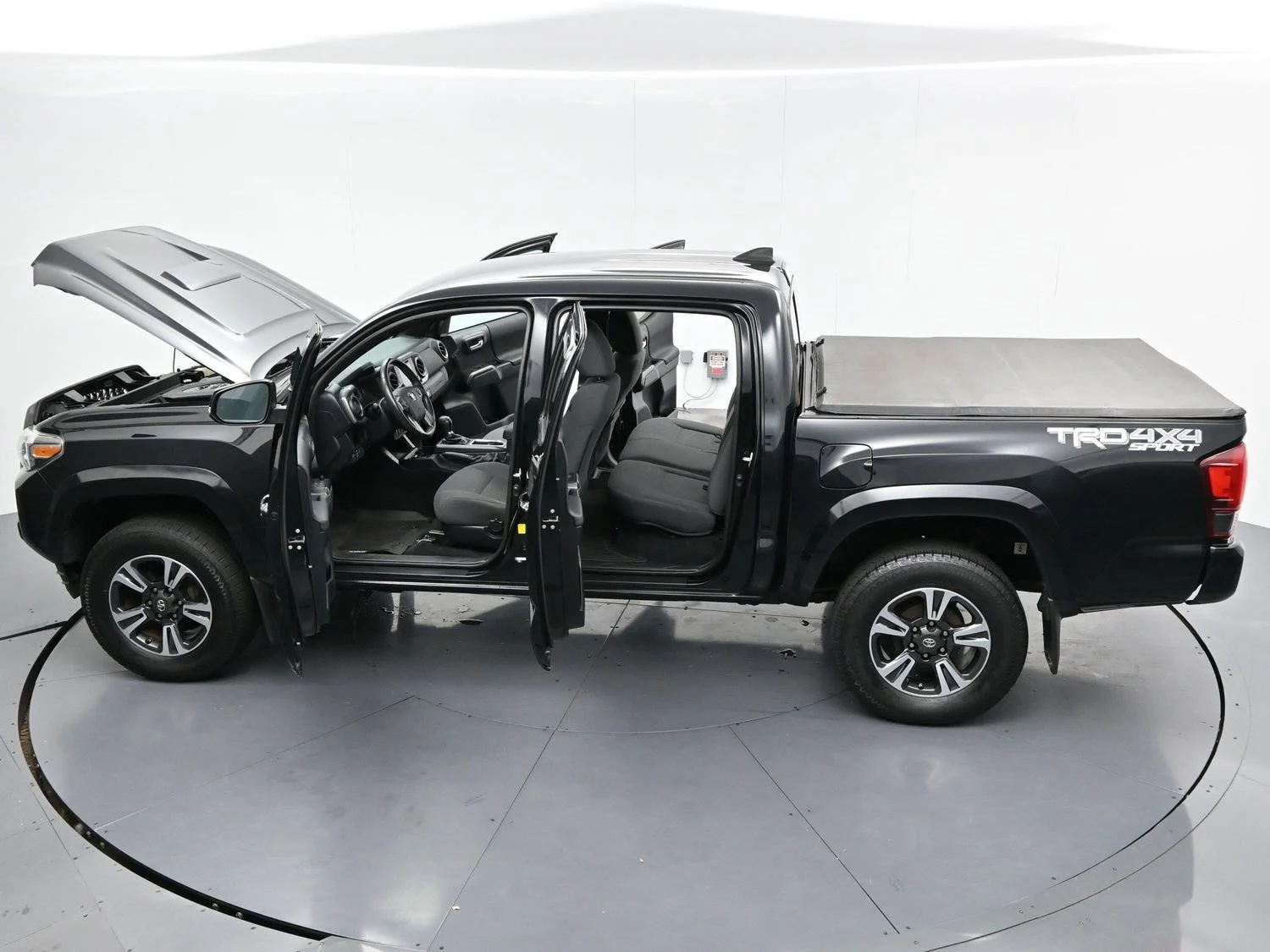 Used 2019 Midnight Black Metallic Toyota TRD Sport image 38