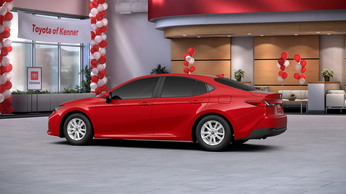 New 2026 Supersonic Red Toyota LE image 5