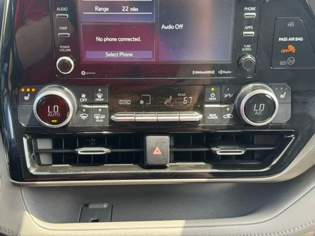 Used 2021 Midnight Black Metallic Toyota XLE image 24