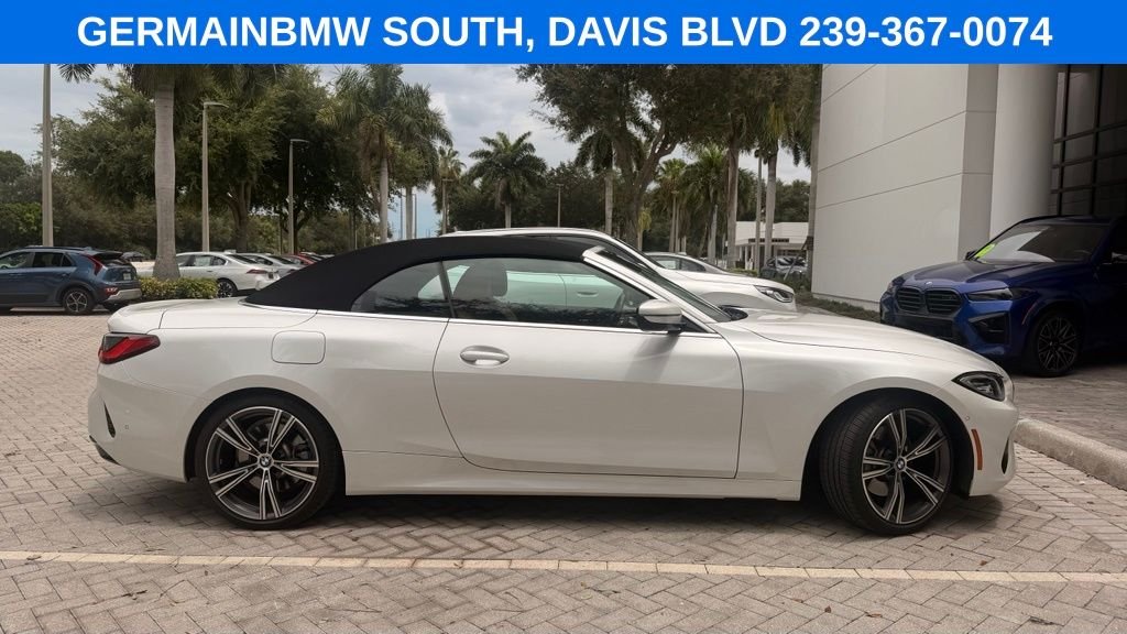 Certified Used 2024 White Metallic BMW 430i image 8