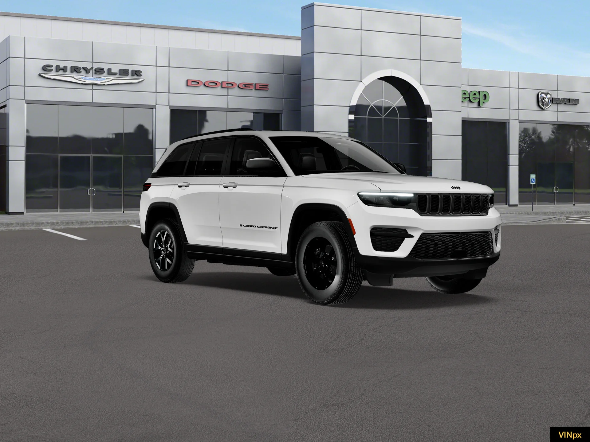 New 2027 Bright White Clearcoat Jeep Laredo X image 6