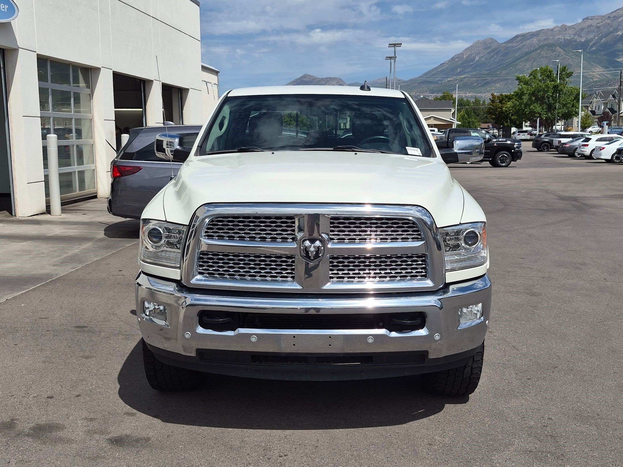 Used 2018 Pearl White Ram Laramie image 9