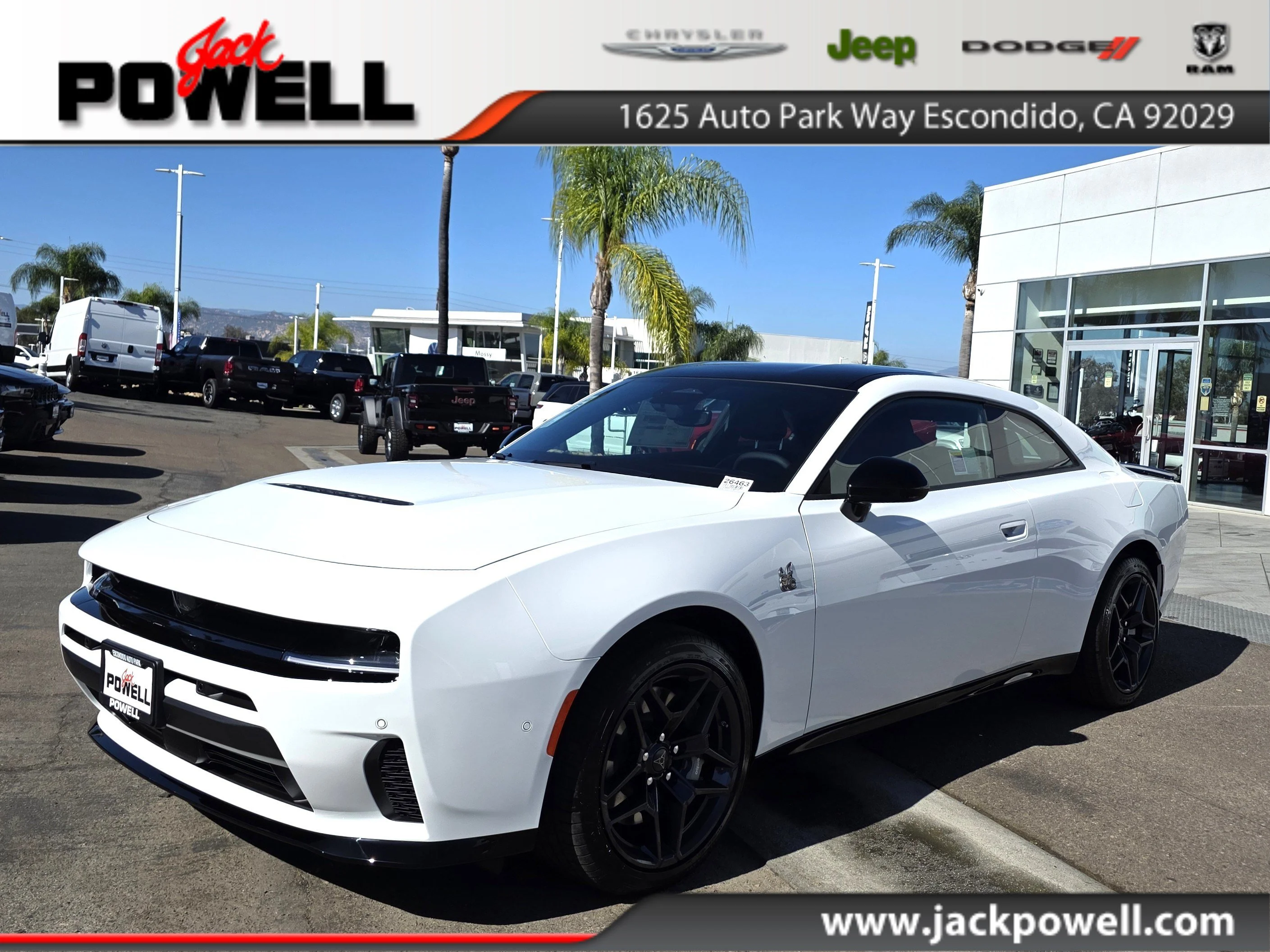 New 2026 White Dodge Scat Pack image 1