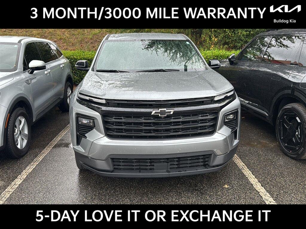 Used 2024 Sterling Gray Metallic Chevrolet FWD LS image 2