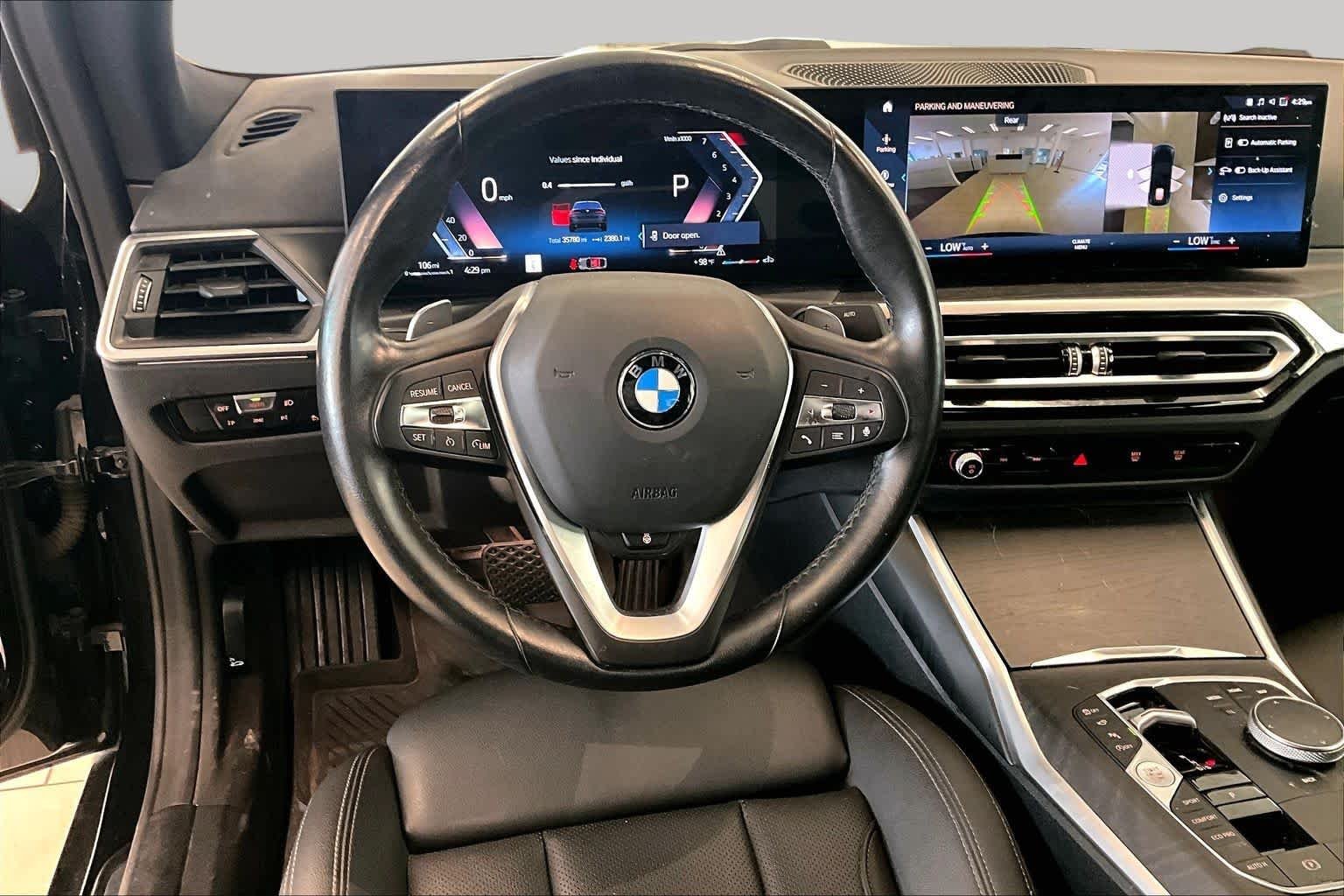 Used 2024 Black Sapphire Metallic BMW 430i xDrive image 15