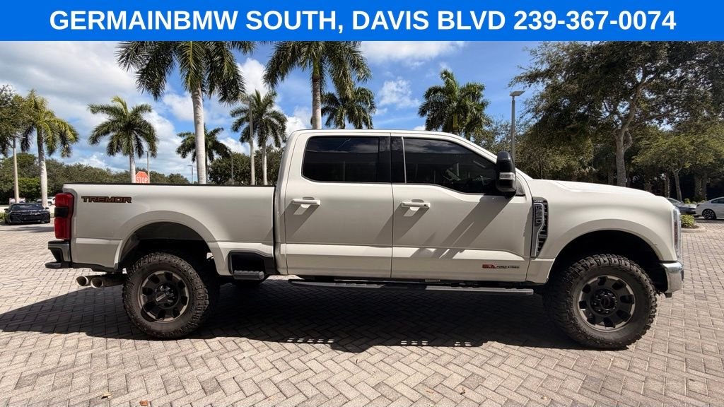 Used 2024 White Metallic Ford Lariat image 14