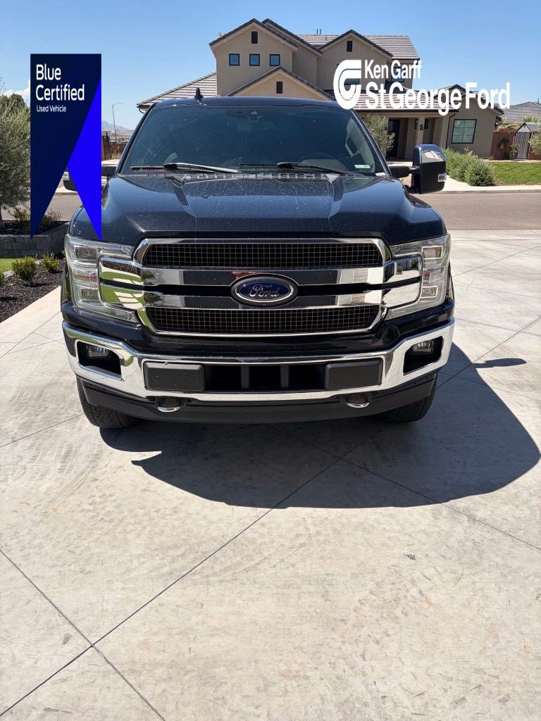 Used 2019 Blue Ford King Ranch image 1