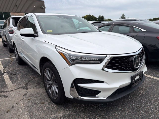 Used 2021 Platinum White Pearl Acura Technology Package image 1