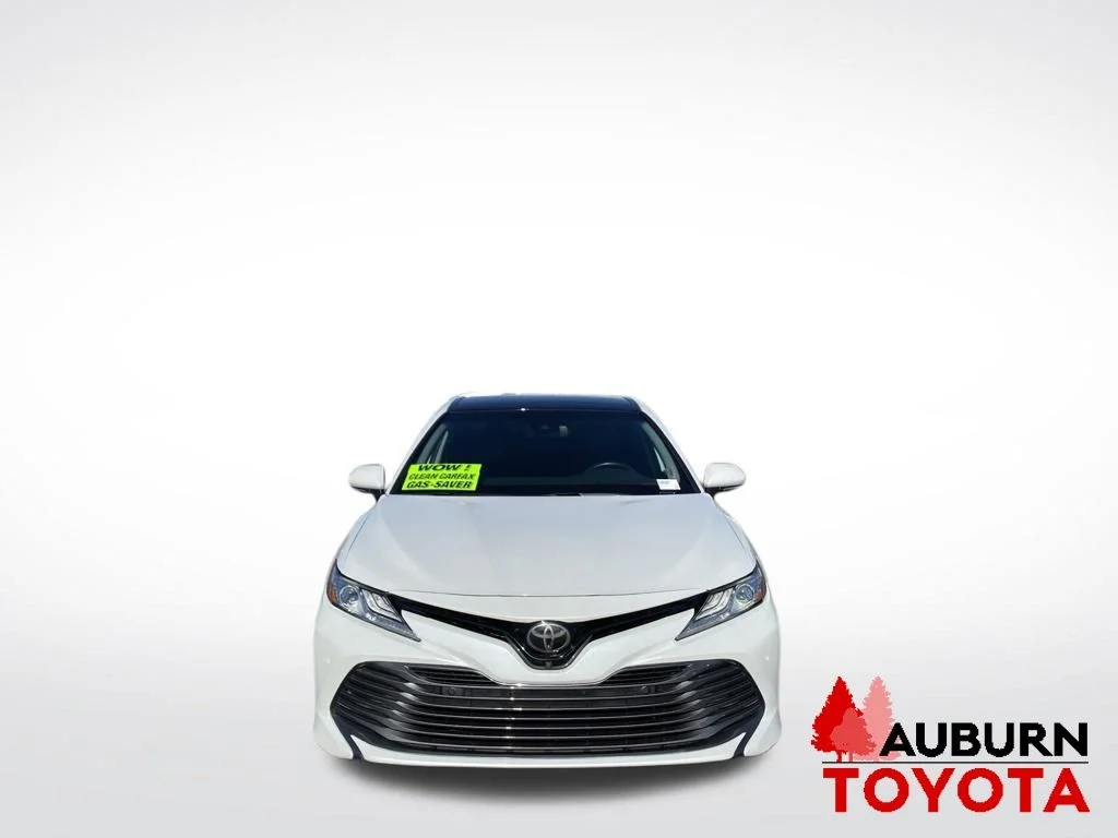 Certified Used 2019 Wind Chill Pearl Toyota XLE image 2