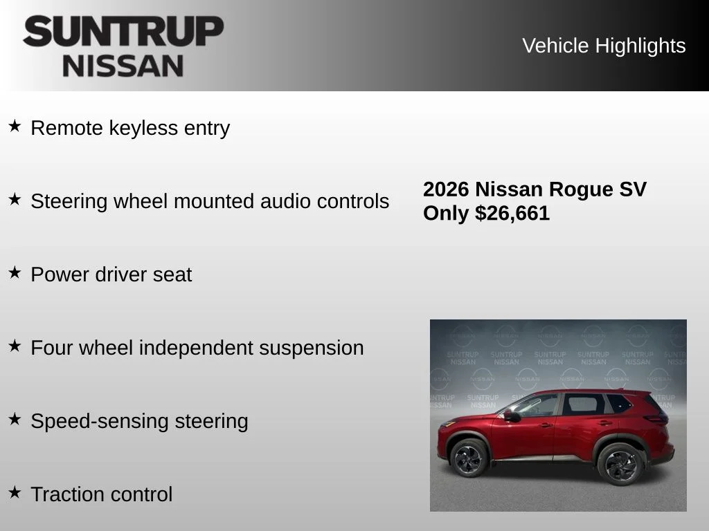 2026 Nissan Rogue SV - Photo 16