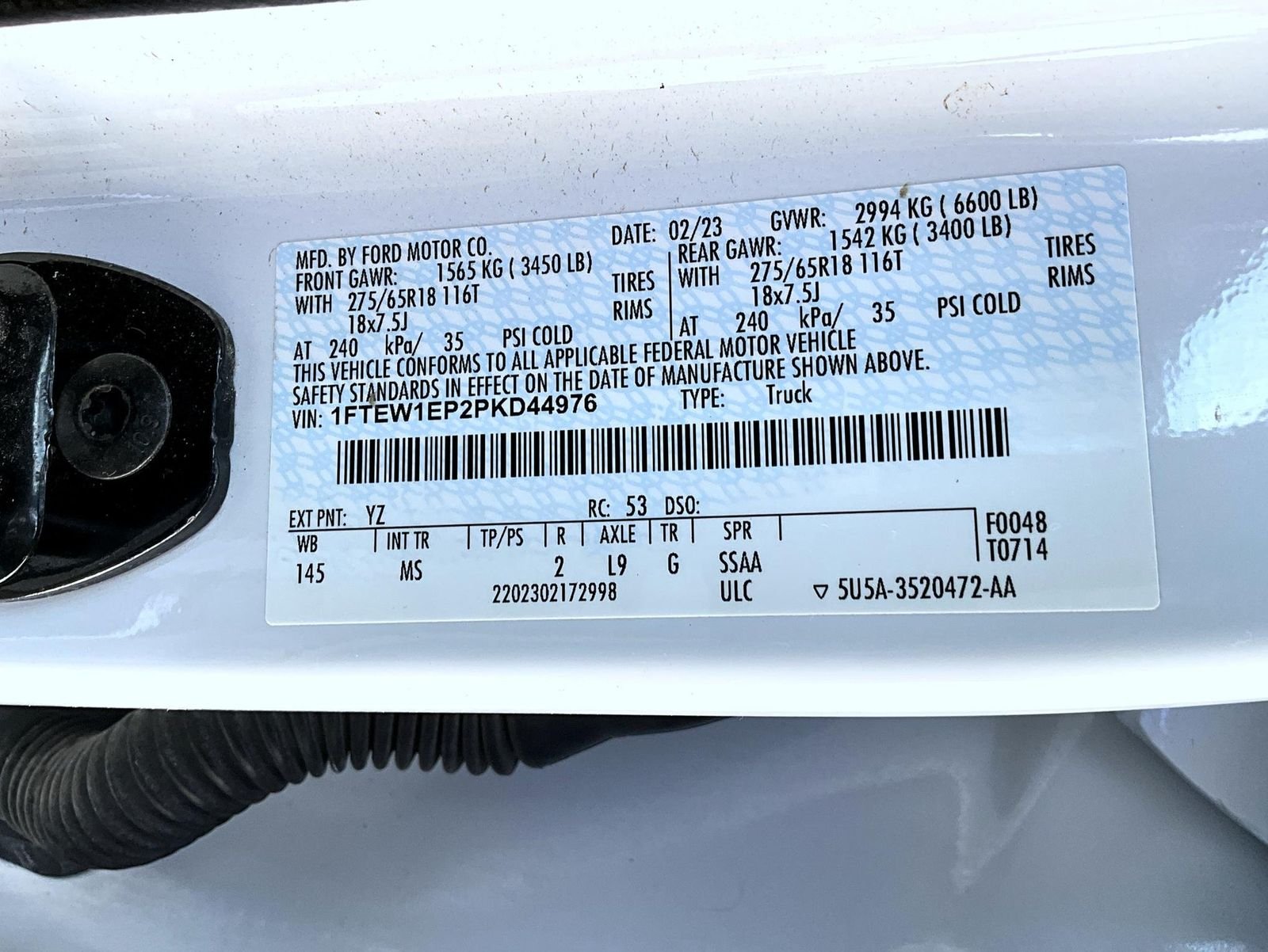 Used 2023 Oxford White Ford XLT image 27