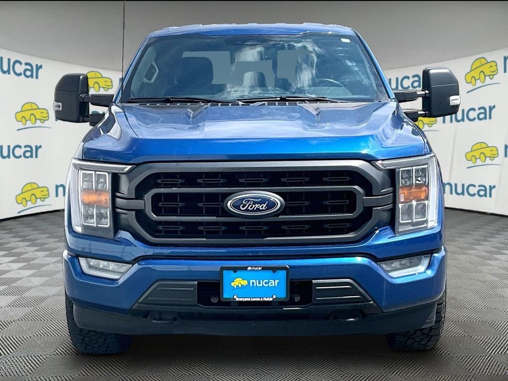 Used 2022 Blue Ford XLT image 2