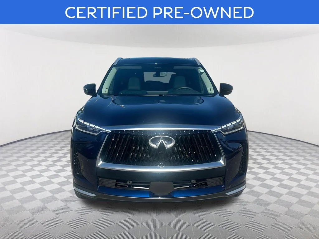 Certified Used 2027 Blue INFINITI LUXE image 2