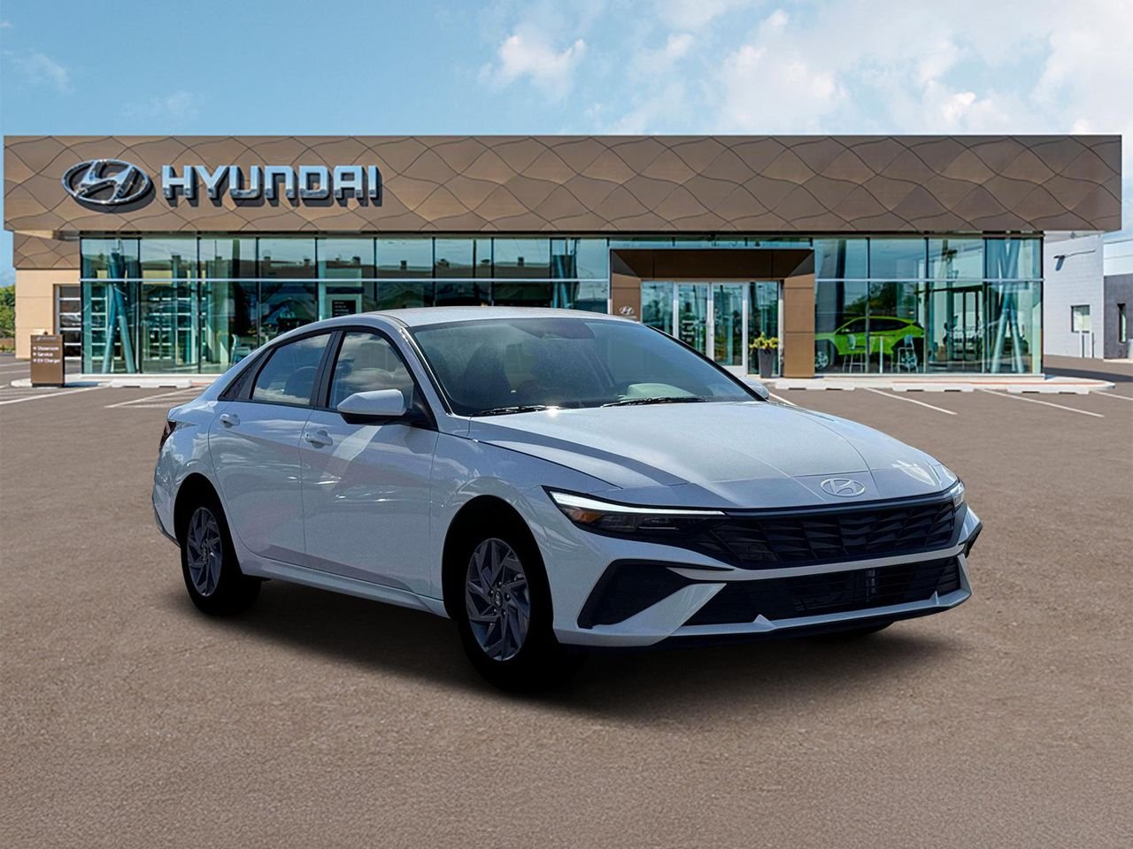 New 2026 Serenity White Hyundai Blue image 11