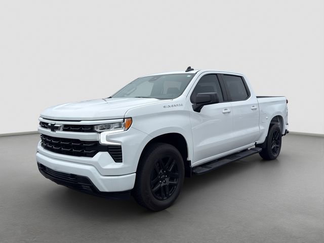 Summit White 2024 Chevrolet Silverado 1500 RST Crew Cab RWD Pickup Truck 4X2
