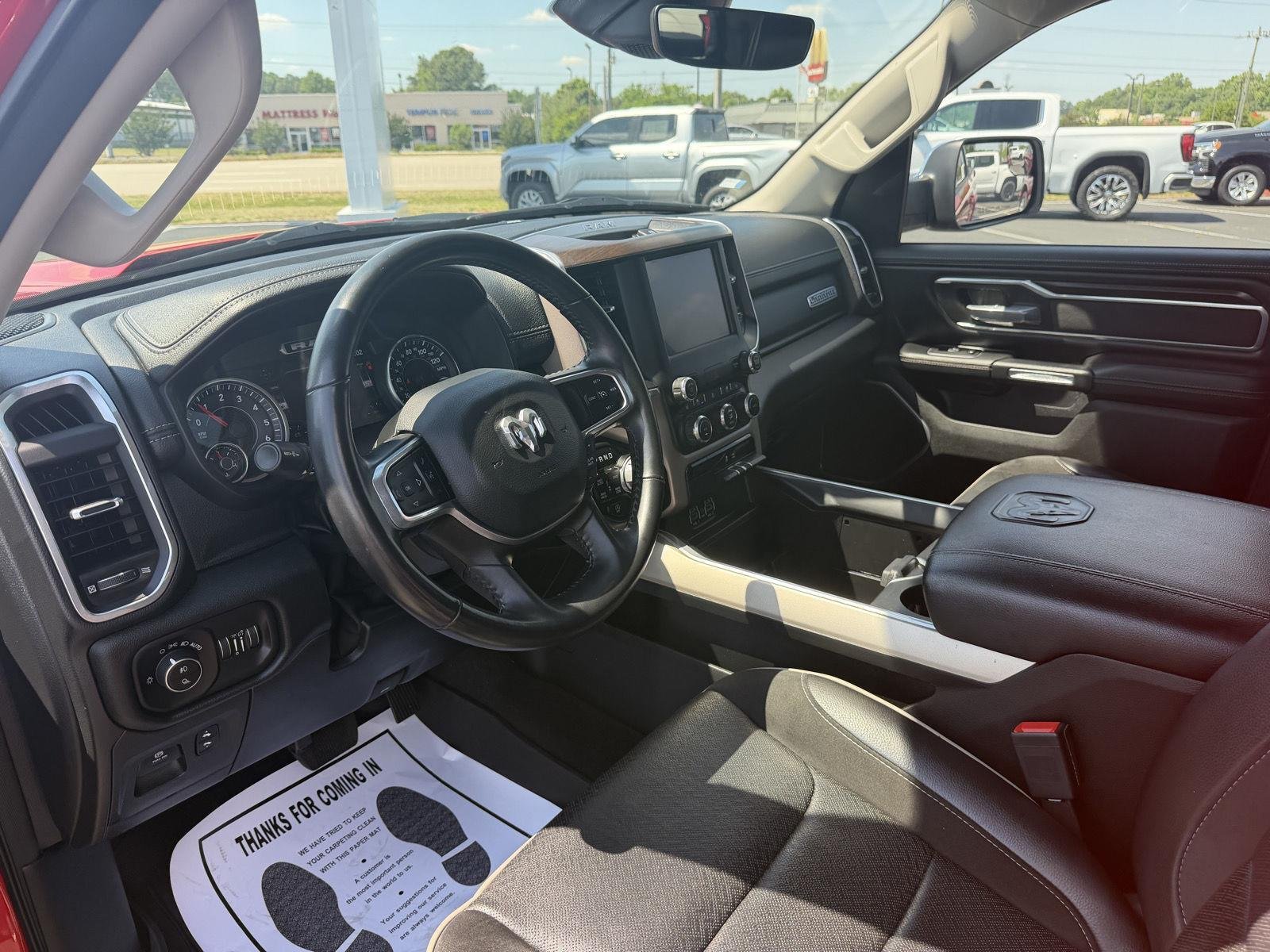 Used 2022 Flame Red Clearcoat Ram Laramie image 15
