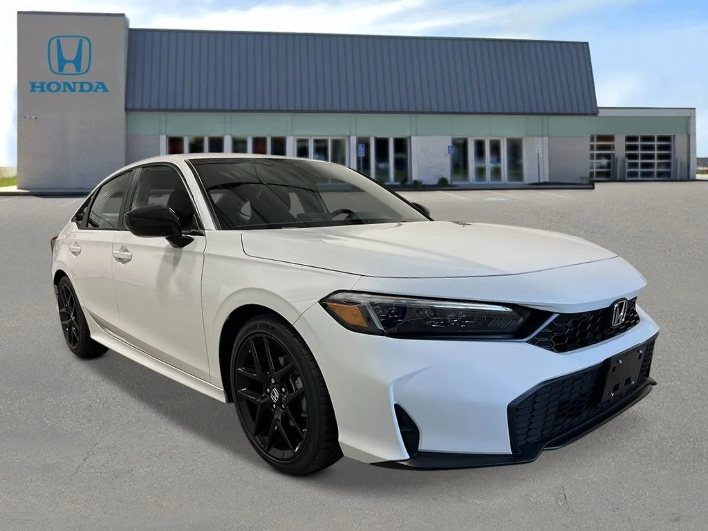 New 2025 Platinum White Pearl Honda Sport image 9