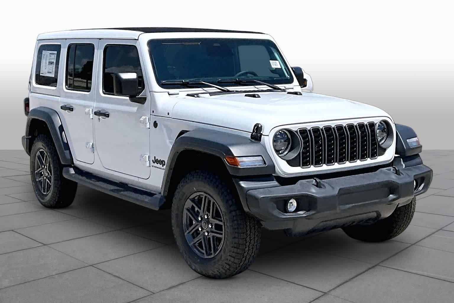 New 2026 Bright White Clearcoat Jeep Sport S image 3