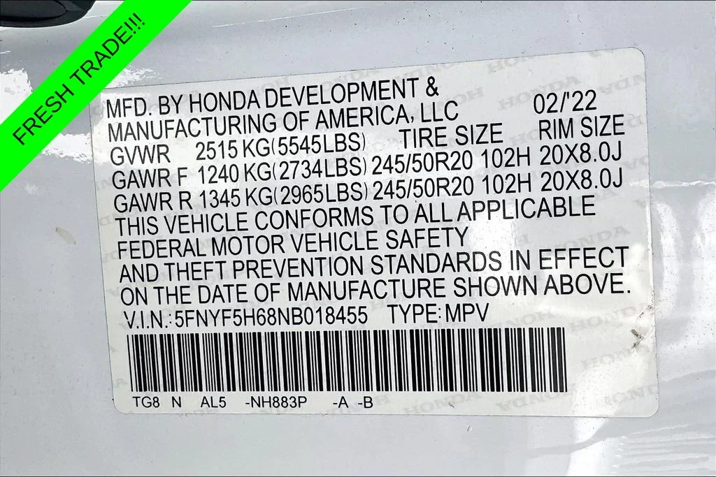 Used 2022  Honda Touring image 19
