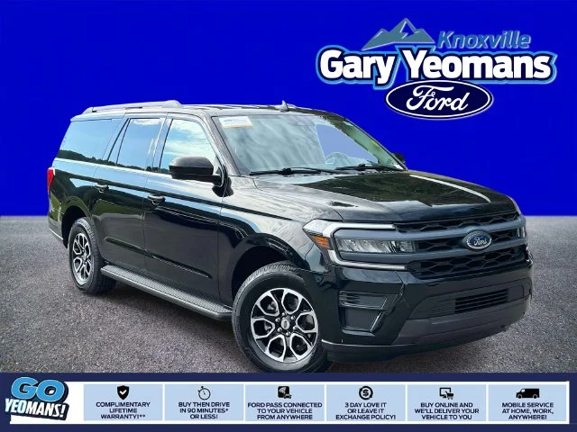 Certified Used 2024 Black Metallic Ford XLT image 1