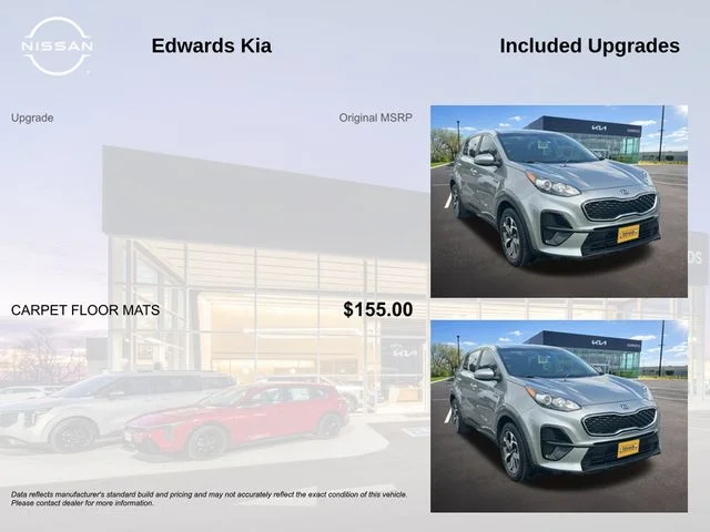 Used 2021 Gray Kia LX image 4