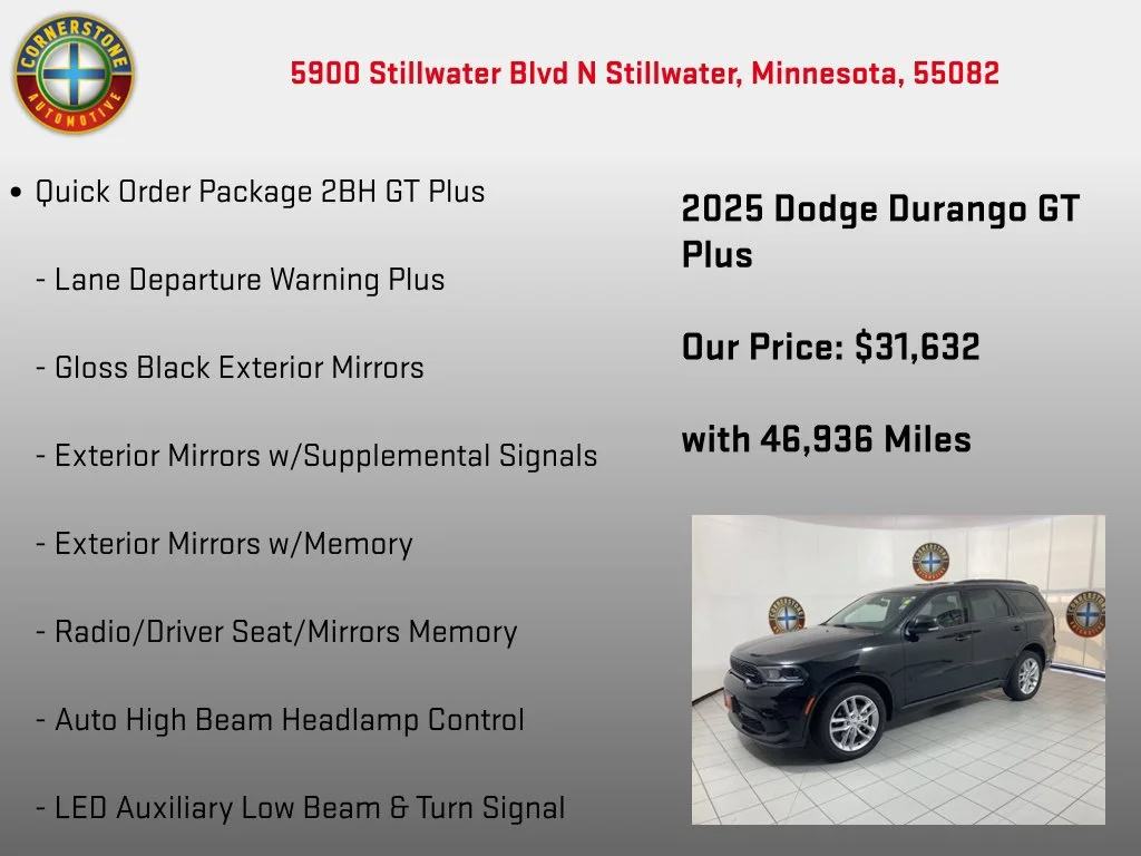 Used 2025 Black Dodge GT Plus image 15
