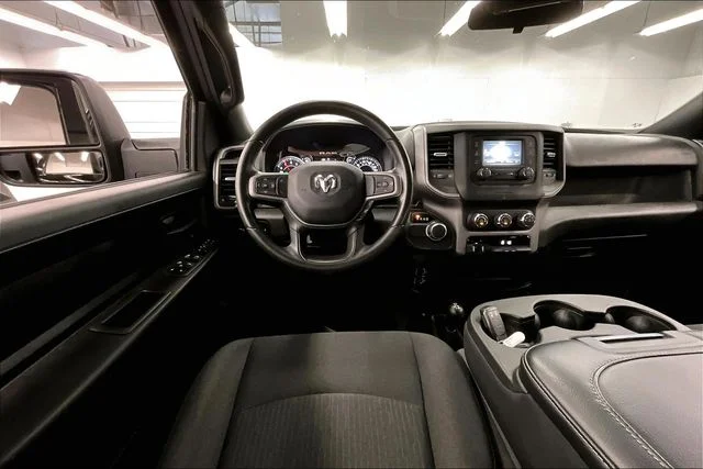 Used 2024 Diamond Black Crystal Pearlcoat Ram Tradesman image 6