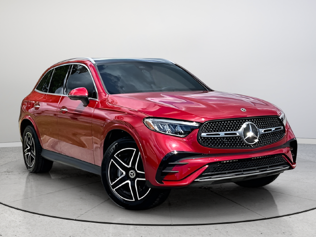 Certified Used 2026 Red Mercedes-Benz GLC 300 image 1